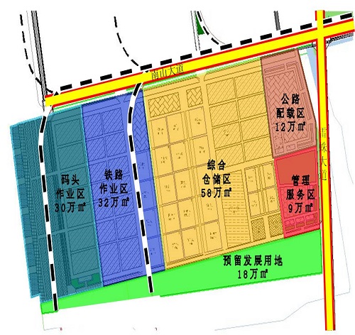 中铁二十五局物流园区规划