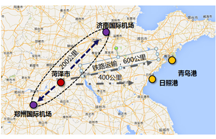 济铁菏泽多式联运智慧物流园规划