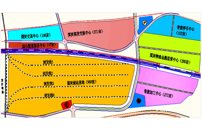 广元煤炭物流园区规划研究